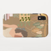 Bruin Esthetisch Vrouw Leesboek Case-Mate iPhone Case (Achterkant (horizontaal))