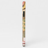 Bruin Esthetisch Vrouw Leesboek iPhone Hoesje (Rechterkant)