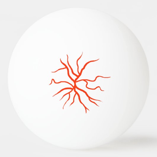 Bruin Eyeball Pingpongballen (Achterkant)