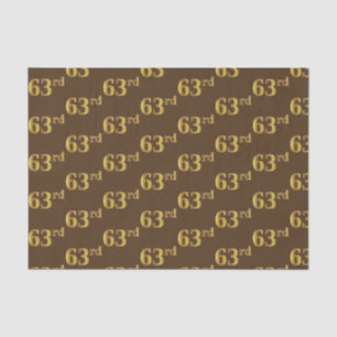 Bruin, Faux Gold 63e (63e) evenement Tissuepapier