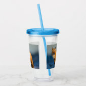 Bruin Fox Acryl Drinkbeker (Links)