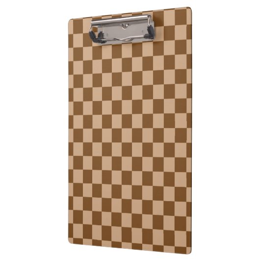 Bruin gecontroleerd klembord (Links)