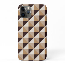Bruin geometrisch patroon