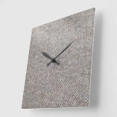 Bruin getweend weefsel vierkante klok (Hoek)