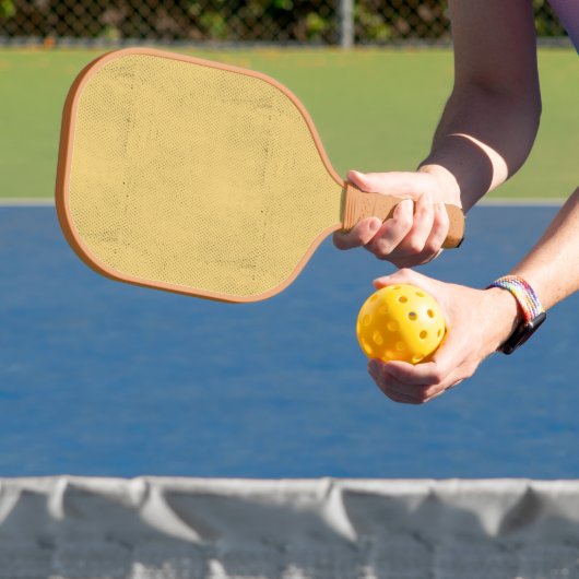 Bruin, glad gestructureerd pickleball paddle (Insitu)