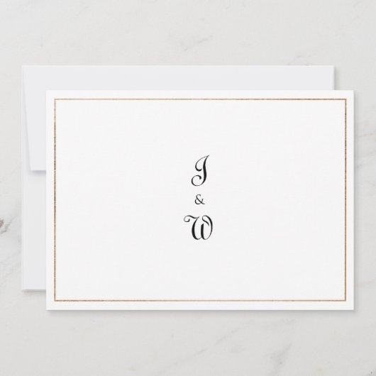 bruin goud roze vlinder bloemig Dank U Kaart (Achterkant)