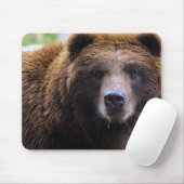 Bruin Grizzly Beer Muismat (Met muis)
