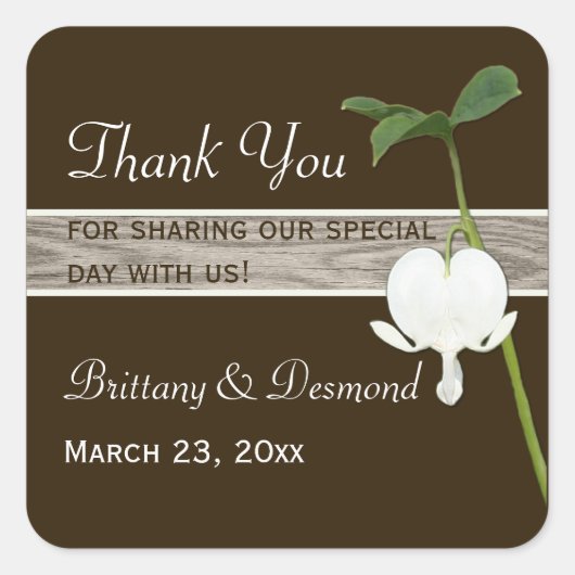 Bruin-groen eiwit bloeding Harde 1,5-inch Sticker (Voorkant)