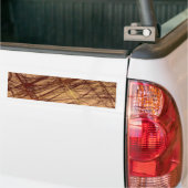 Bruin Grunge Fractal Background Bumpersticker (Op Truck)