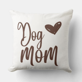 Bruin Hond Mam 20x20 Sierkussen