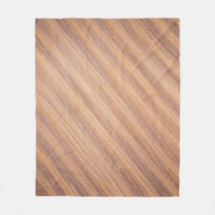 Bruin houten oppervlak fleece deken