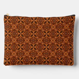 Bruin Kaleidoscoop Mandala Patroon Etui