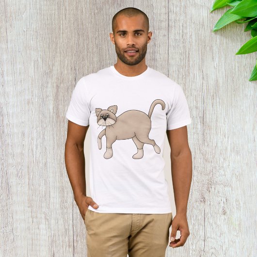 Bruin kattenwandelaars t-shirt