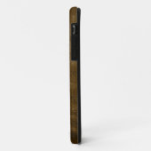 Bruin leder Case-Mate iPhone case (Achterkant/links)