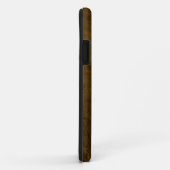 Bruin leder Case-Mate iPhone case (Achterkant/rechts)