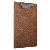 Bruin leder klembord (Rechts)