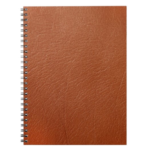 Bruin leder notitieboek (Voorkant)