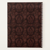 Bruin leder planner (Achterkant)