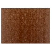 Bruin leder snijplank (Voorkant)