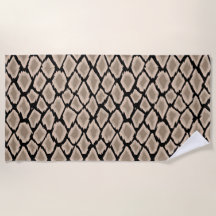 Bruin lederen dierenslangenhuid