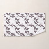 Bruin lederen handdoekset bad handdoek (Handdoek)