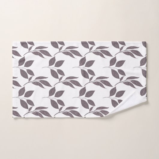 Bruin lederen handdoekset bad handdoek (Handdoek)