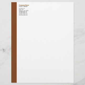 Bruin links Sidebar Letterhead Briefhoofd