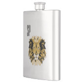 Bruin Lion Monogram Heupfles (Links)