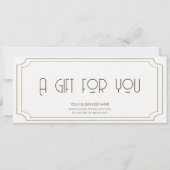  bruin logo Business Cadeaubon (Voorkant)