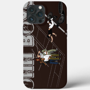 bruin Man op galg Mangat OHH BOYS Crack Up iPhone 13 Pro Max Hoesje