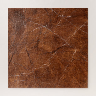 Bruin Marmer Glanzend: Luxe Textuur Achtergrond Legpuzzel