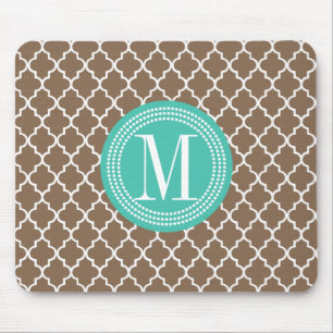 Bruin Marokkaans Lattice Personalized Muismat