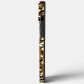 Bruin Micro Camo iPhone 13 Pro Max Hoesje (Achterkant / Links)