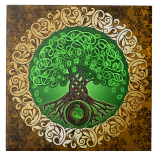  bruin middeleeuwse Witchcraft Ritual Offerte Tegeltje