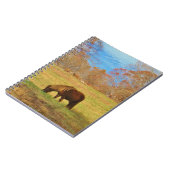 Bruin miniatuur Pony Notitieboek (Linkerzijde)