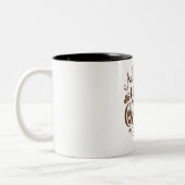Bruin Modern Coffee Mok (Links)