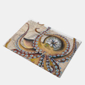 Bruin octopus  Map Compass Deurmat (Schuin)