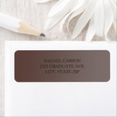 Bruin Ombre' Return Address Labels (Insitu)