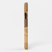 Bruin, Oranje Abstract Case-Mate iPhone Case (Achterkant/rechts)