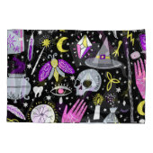  bruin-oranje tartan plaid. kussensloop (Achterkant)