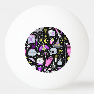 bruin-oranje tartan plaid. pingpongballen