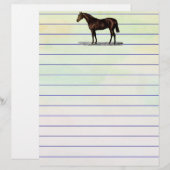 Bruin paard (Voorkant / Achterkant)