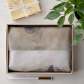 Bruin Paard Galloping Tissuepapier (Geschenk)