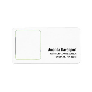  bruin paard lekt in gras etiket