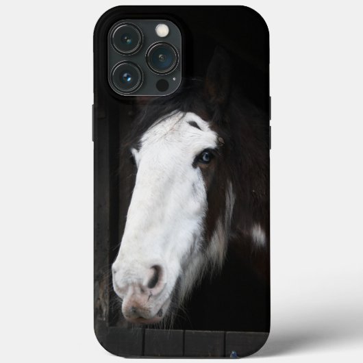 Bruin paard op Boerderij Case-Mate iPhone Case (Achterkant)