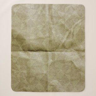 Bruin papier rimpel. Zet het papier omhoog. Achter Sherpa Deken