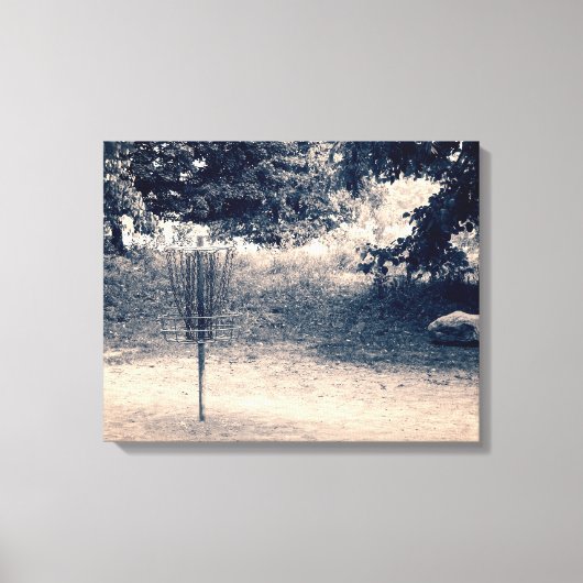 Bruin Park Mand #18 Canvas Afdruk (Voorkant)