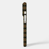 Bruin  patroon Case-Mate iPhone case (Achterkant / Links)