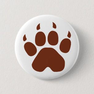 bruin pictogram ronde button 5,7 cm