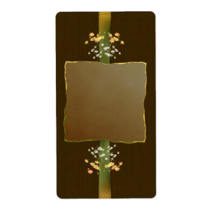 Bruin Posies Apothecary Label